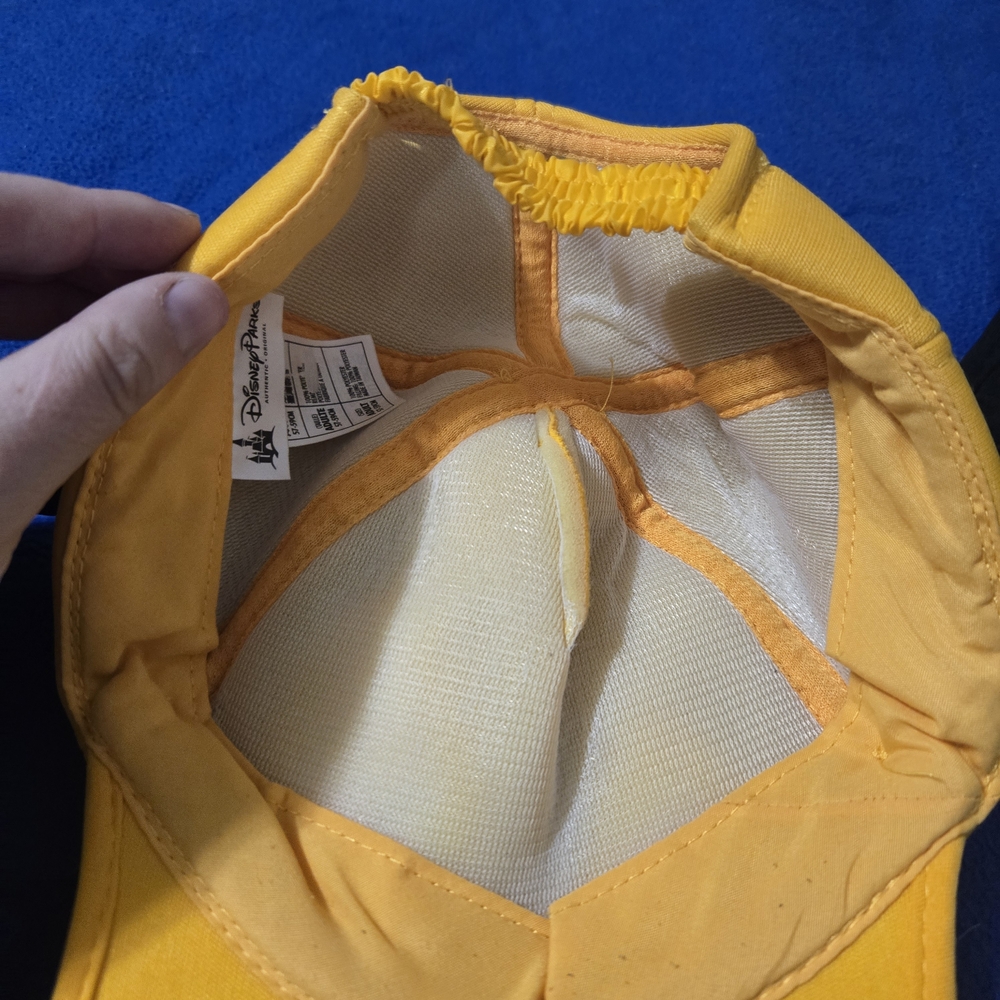 Disney Parks Pluto Baseball Hat Cap Foam Padded Face Adult One Size Vintage - Picture 4 of 5